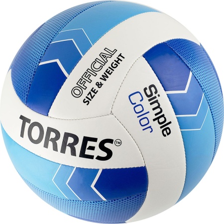 Купить Мяч волейбольный Torres Simple Color любительский р.5 в Светлогорске 